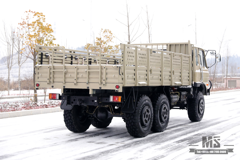 6×6 EQ2102东风越野车_六轮驱动半153驾驶室运输车_东风全驱出口专用整车