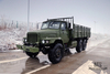 东风6WD EQ2100越野车_6×6 190马力经典军绿尖头越野整车出售_东风245柴油运兵车出口特价整车 