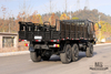 东风六轮驱动EQ2102卡车_190马力3.5吨三轴六轮驱动黑色越野货车_全轮驱动EQ2102G出口专用整车