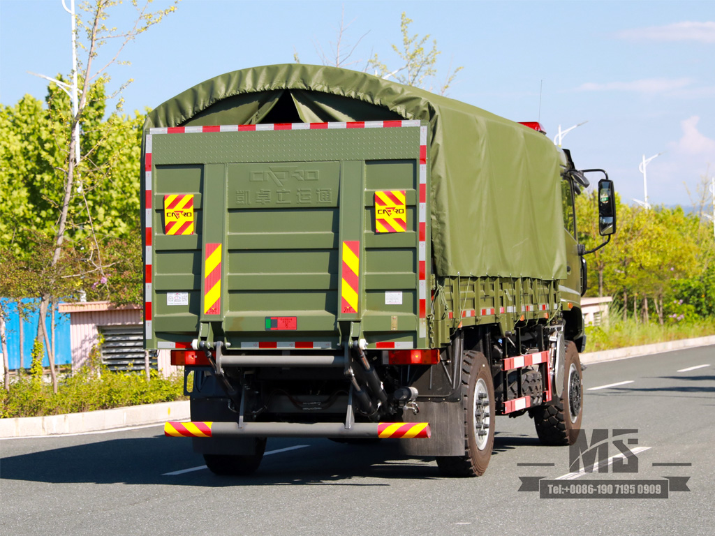 Dongfeng 4WD越野部队载体DFH2140B全国六级发动机四米八货物盒越野整车 