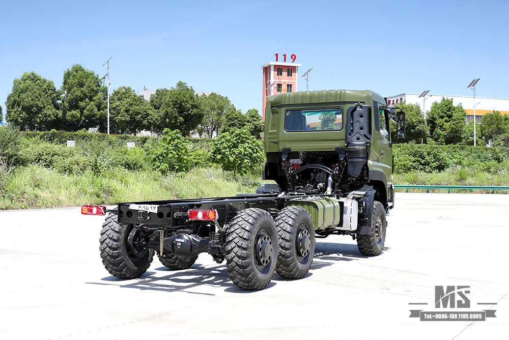 340马力东风六驱越野专用底盘_6×6重型商用整车 底盘_6WD定制工程车底盘_出口专用卡车底盘