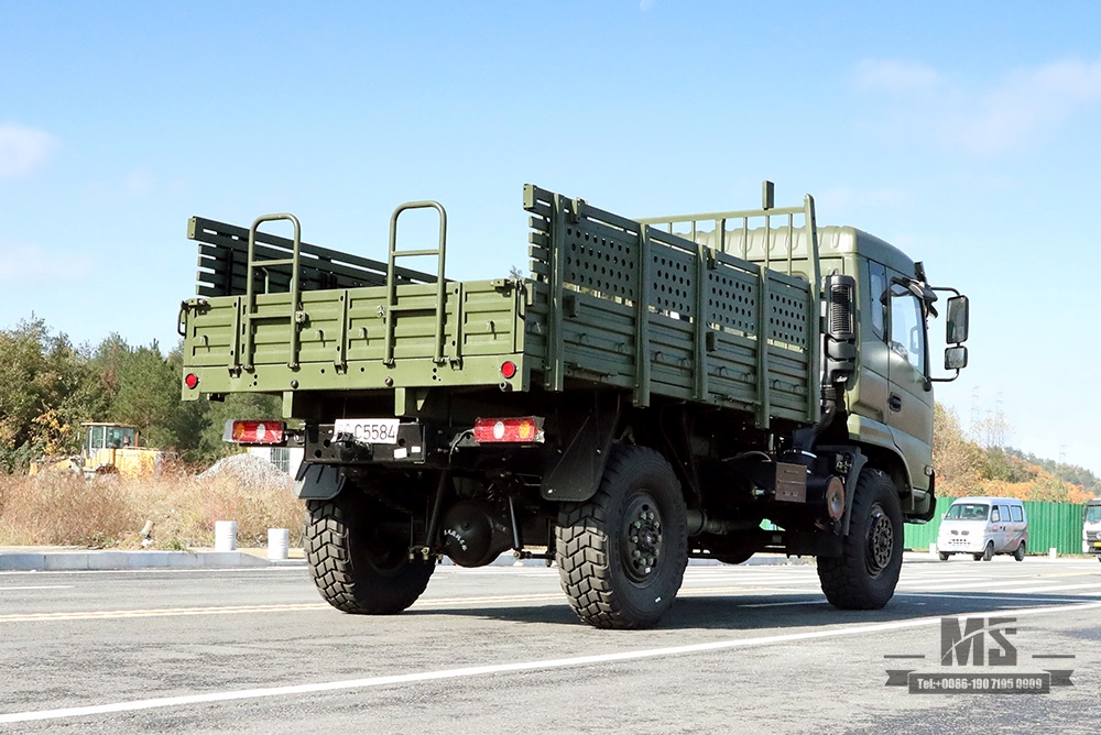 东风四轮驱动货车_4*4新型驾驶室越野车_4WD长途卡车出口专用整车