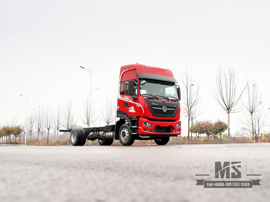 4×2 平头高顶双卧室驾驶室货运卡车 底盘 |东风 4*2 290HP 越野卡车 底盘