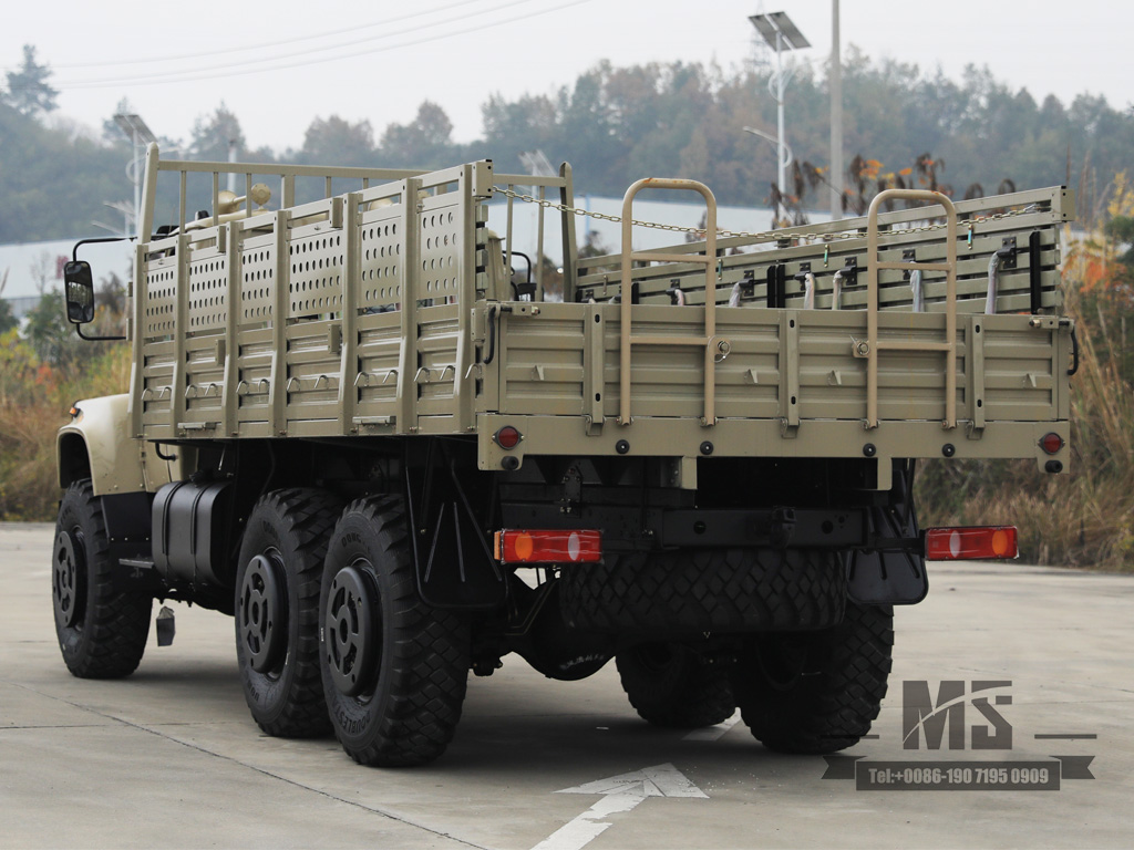 6*6东风EQ2100卡车_6*6尖头卡车六轮驱动越野卡车_出口特价整车