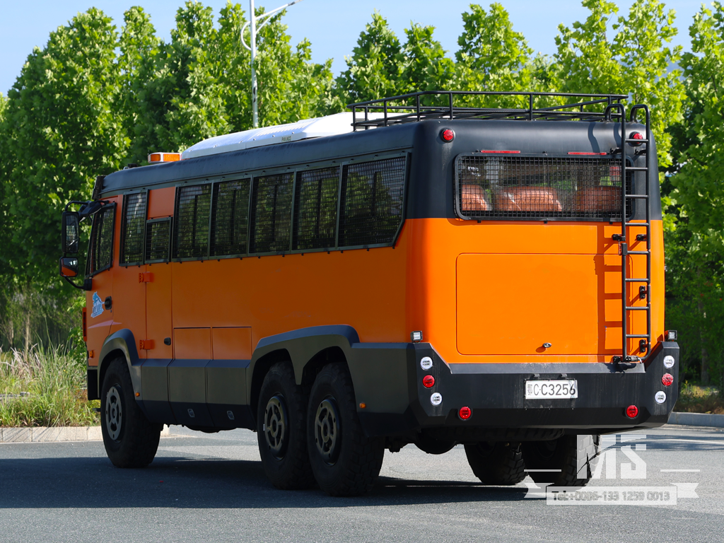 210HP 6x6 东风客车 |越野全地形特殊乘客整车