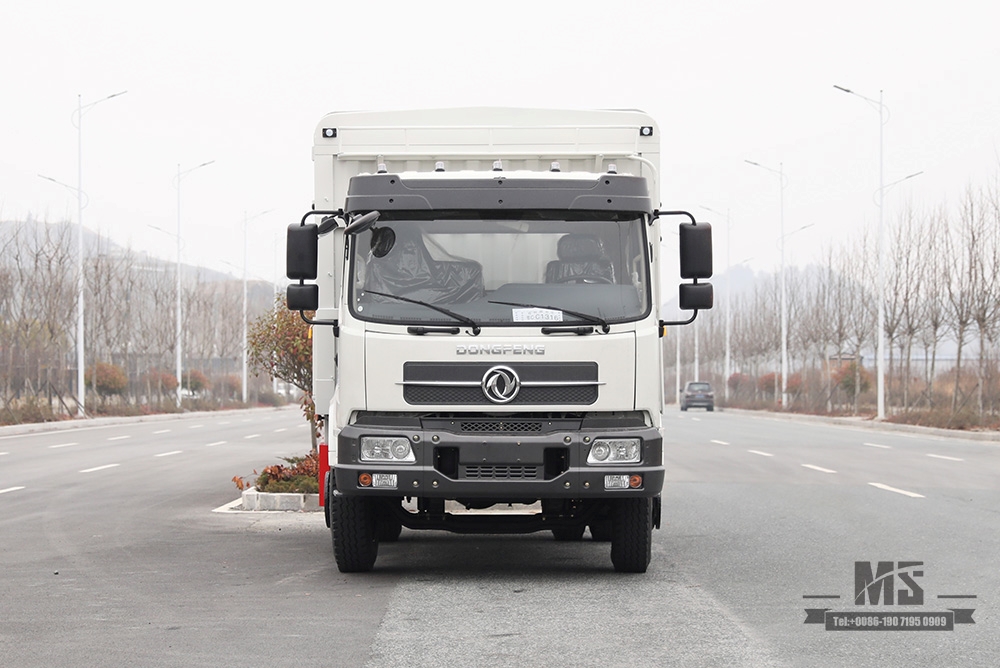 东风4*2篦条运输车_东风210马力平头商用整车_东风敞篷车出售_出口专用卡车