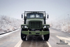 东风6WD EQ2100越野车_6×6 190马力经典军绿尖头越野整车出售_东风245柴油运兵车出口特价整车 