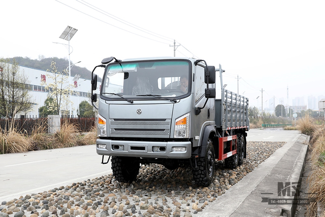 东风银色六驱全驱卡车配置_6×6 190HP平头越野轻卡厂家_6*6出口专用车报价
