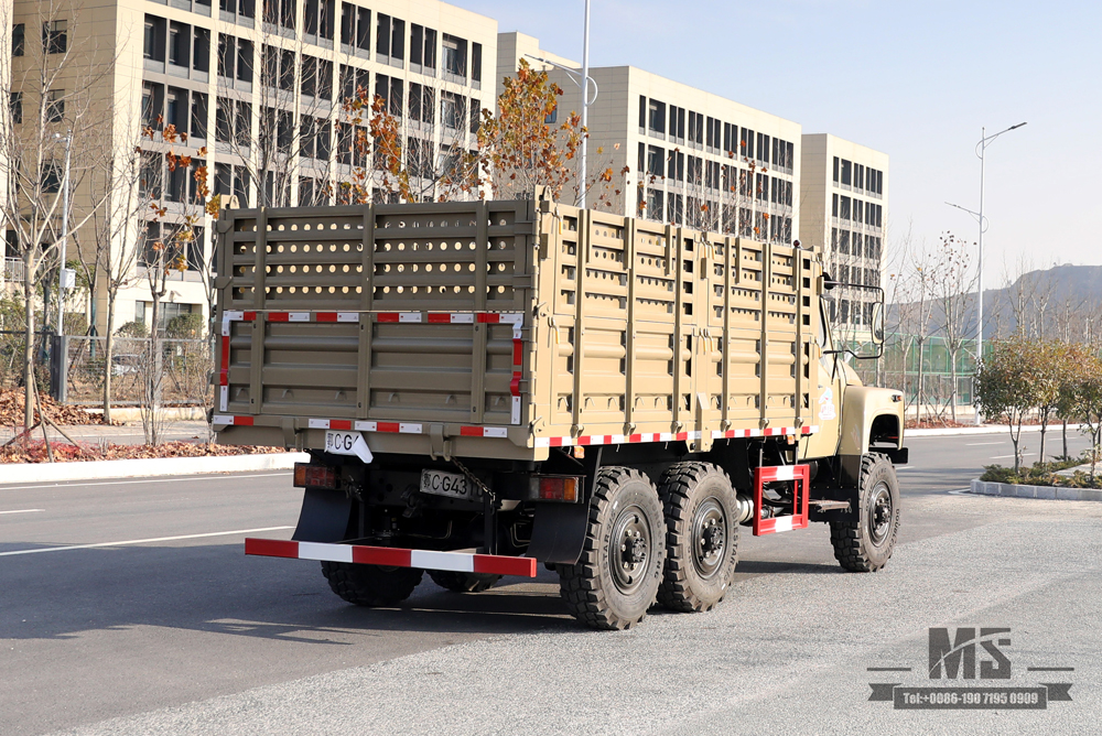 东风EQ240越野卡车_中国二汽集团经典尖头卡车_六驱170马力卡车配置
