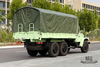 EQ2100E6D薄荷绿东风六驱越野车_190马力东风245单排尖头全驱货车_出口专用整车