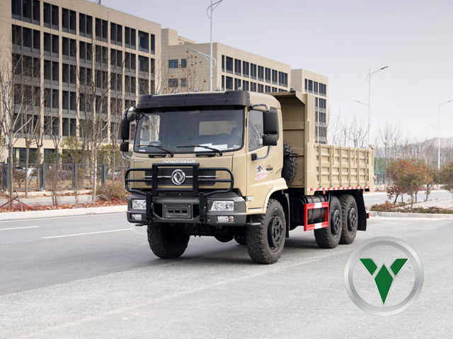 6x6平板自卸卡车 |重型垃圾场，可移动的侧面