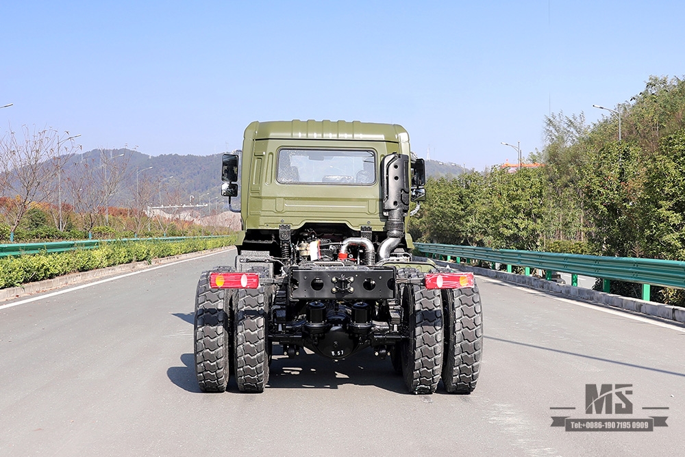 210马力东风6*4 罐车 底盘_东风6x4越野底盘_平头半出口特价整车 底盘