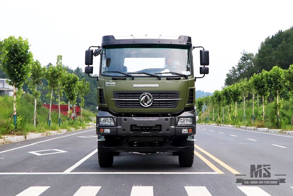 东风6×6越野底盘_六轮驱动东风平头一排半底盘货车底盘 全驱 6*6出口专用整车