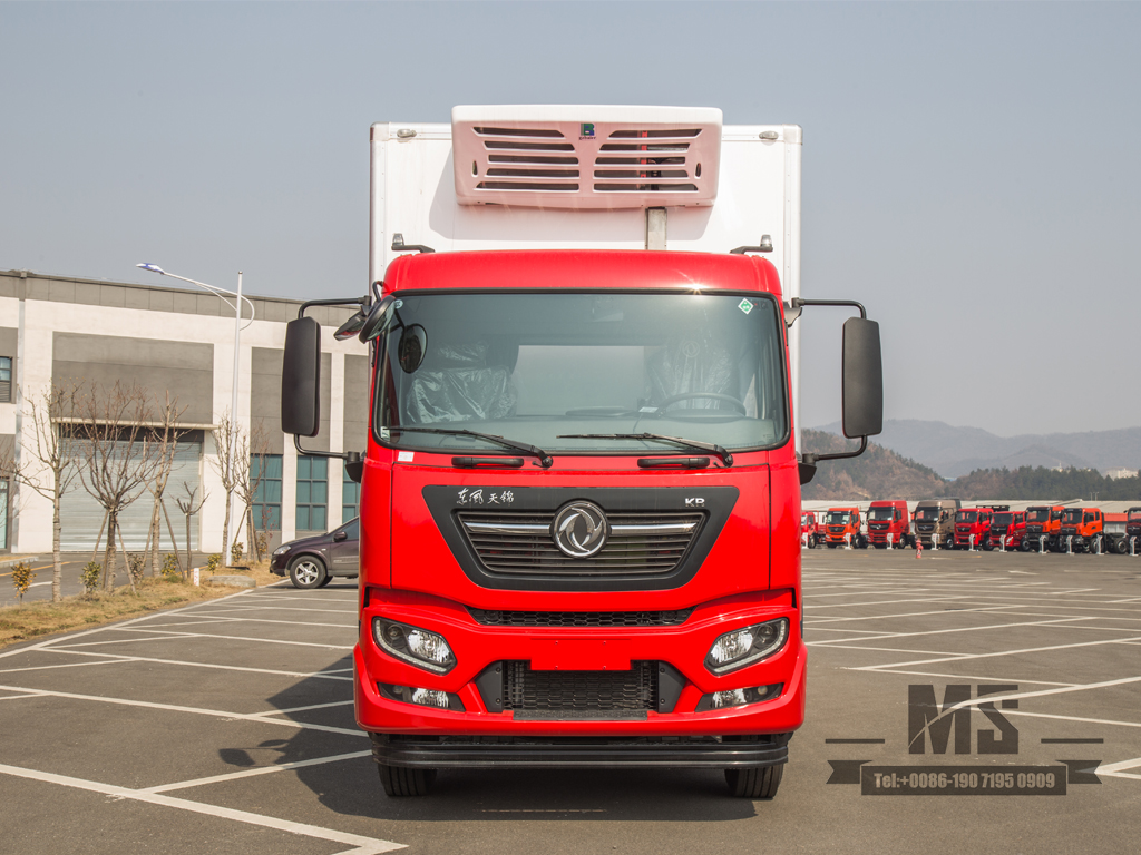 东风天锦KR F级冷藏车|新鲜冷冻运输卡车|冷链车|海鲜运输车