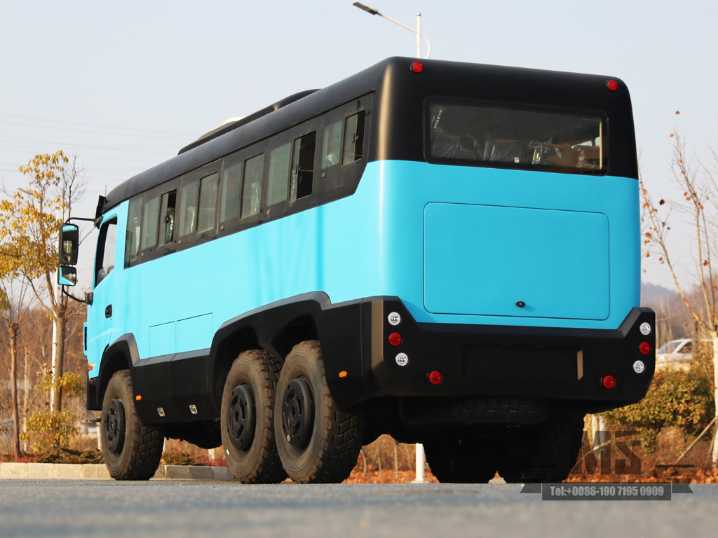 东风全驱25座客车东风| 6x6 mountainBus 矿区越野巴士 |中国巴士