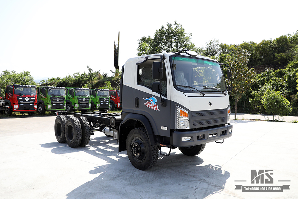 5T 6WD 轻型卡车底盘_6*6 260马力柴油越野卡车底盘_'山猫'东风六轮驱动卡车底盘出售_出口专用整车