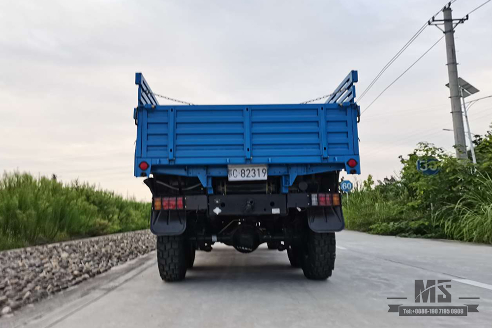 170马力东风EQ2082_六驱越野专用卡车_双玻单排240运输整车_6×6尖25Y卡车出口专用整车