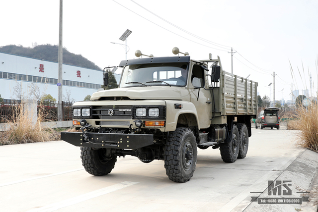 六驱EQ2082 东风EQ2082_6×6 170马力尖头单排越野专用车_240运输整车_出口专用整车