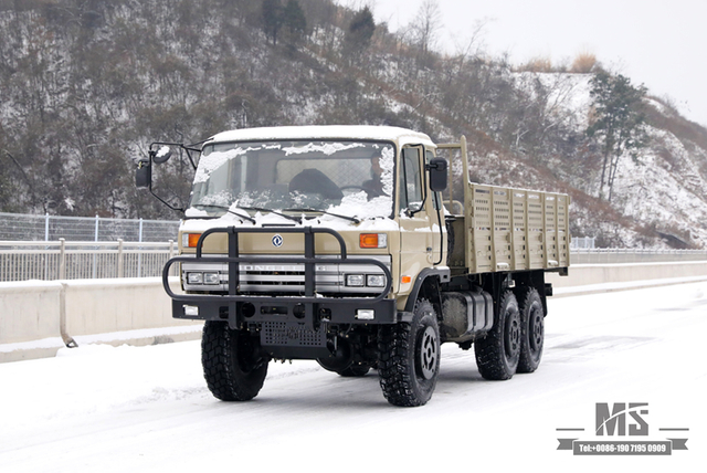 6×6 EQ2102东风越野车_六轮驱动半153驾驶室运输车_东风全驱出口专用整车