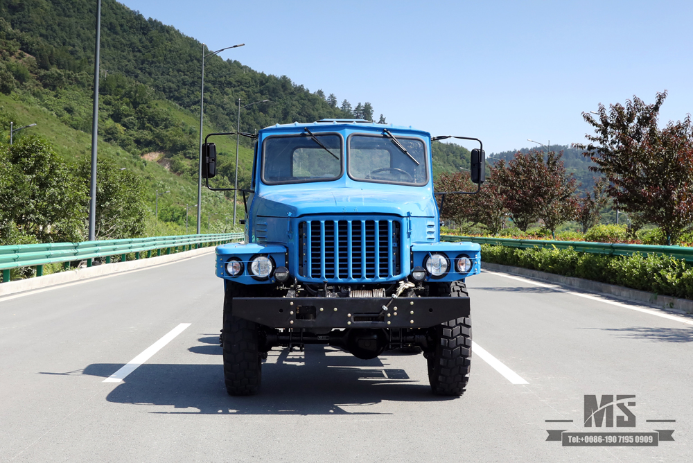 170马力EQ2082底盘_东风六驱EQ2082越野卡车底盘_双玻240运输车_6×6尖头25Y卡车出口专用底盘