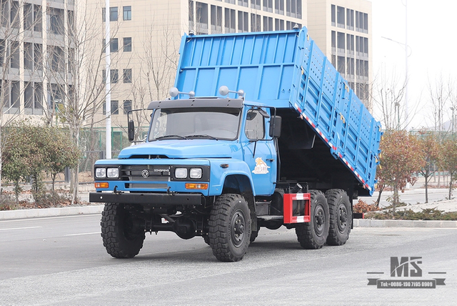 170马力EQ2082 自卸卡车_东风六驱EQ2082越野自卸车_双玻240运输车_6×6尖头25Y卡车出口专用车