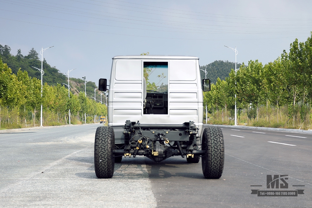 银色 113hp 依维柯 4*4 底盘_四轮驱动小型 底盘 依维柯短头 底盘_4WD 出口特价 整车 底盘 