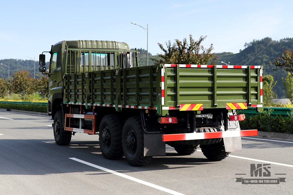 340马力东风六轮驱动越野卡车6×6东风平头一排半货车整车 全驱 6*6出口特价整车