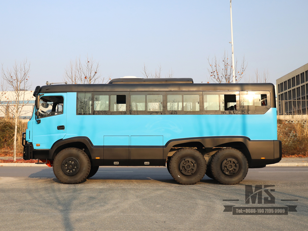 东风全驱25座客车东风| 6x6 mountainBus 矿区越野巴士 |中国巴士