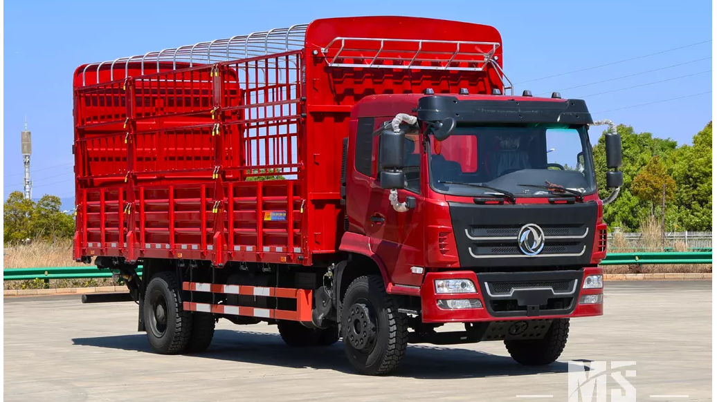 东风4&times;2液压尾门仓栅车新品发布会