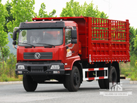 东风 18 吨红色 4&times;2 网格桩 自卸卡车 (210 HP) |特种出口卡车