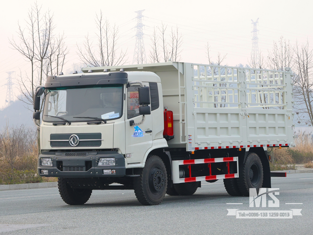 东风 18 吨白色 4&times;2 网格桩 自卸卡车 (210 HP) |特种出口卡车