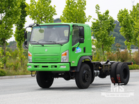 东风4&times;4 底盘_4*4 170马力平头卡车四轮驱动底盘出售_专用出口卡车底盘 