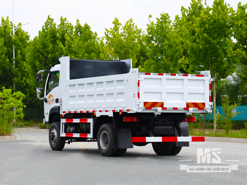 东风 12 吨四轮驱动越野灯 自卸卡车 适用于山地和建筑工地|特种出口卡车 