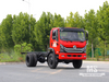 东风4&times;4平头底盘_4*4 170马力传统卡车四轮驱动底盘出售_特价出口底盘 