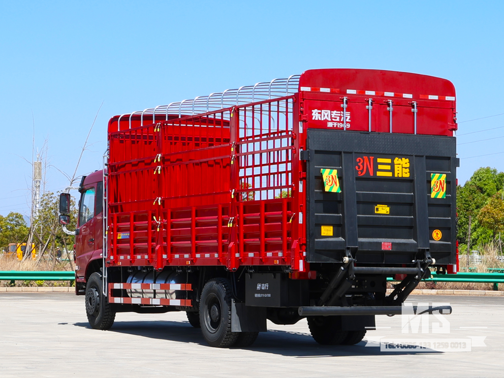18 吨 4x2 东风卡车带液压尾门 |液压尾板牵引车