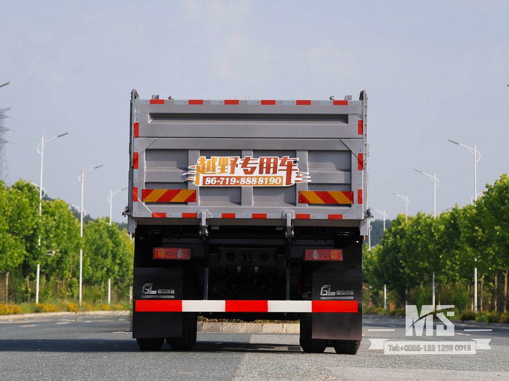 东风 18 吨平头半排 自卸卡车 (270 HP) |出口专用整车