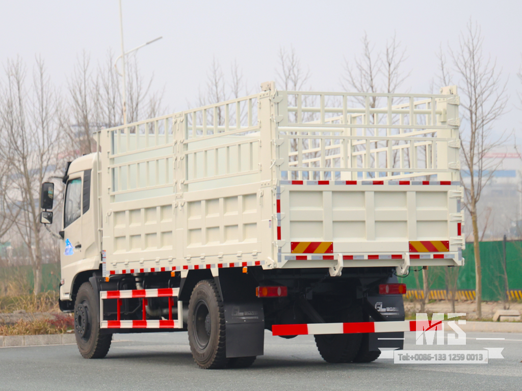 东风 18 吨白色 4&times;2 网格桩 自卸卡车 (210 HP) |特种出口卡车