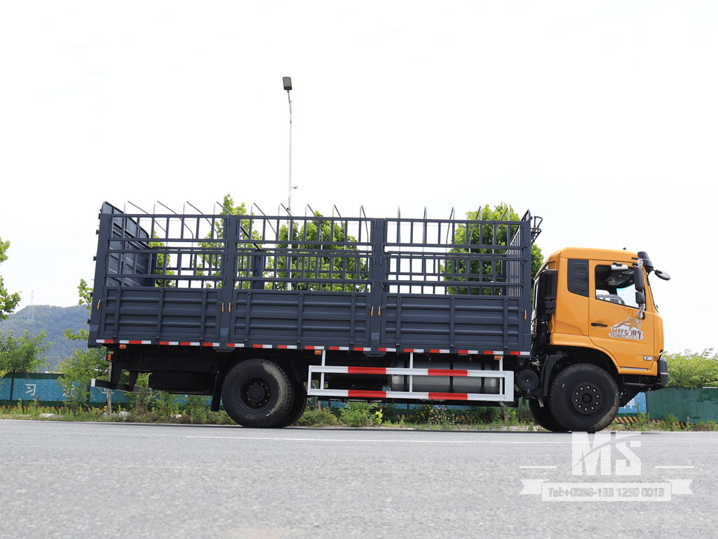 东风 19 吨平板半驾驶室箱式运输车 自卸卡车 (260 HP) |特种出口卡车 