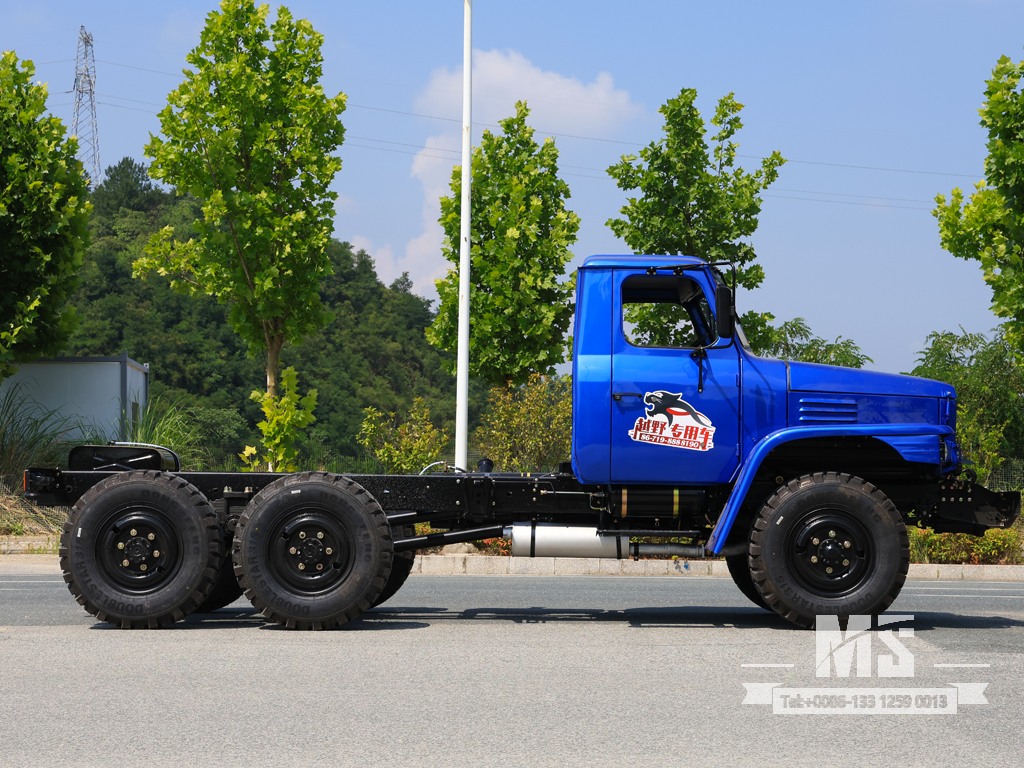 东风6&times;6 EQ2082 底盘_6*6 170HP 传统卡车六轮驱动底盘出售_特价出口底盘 