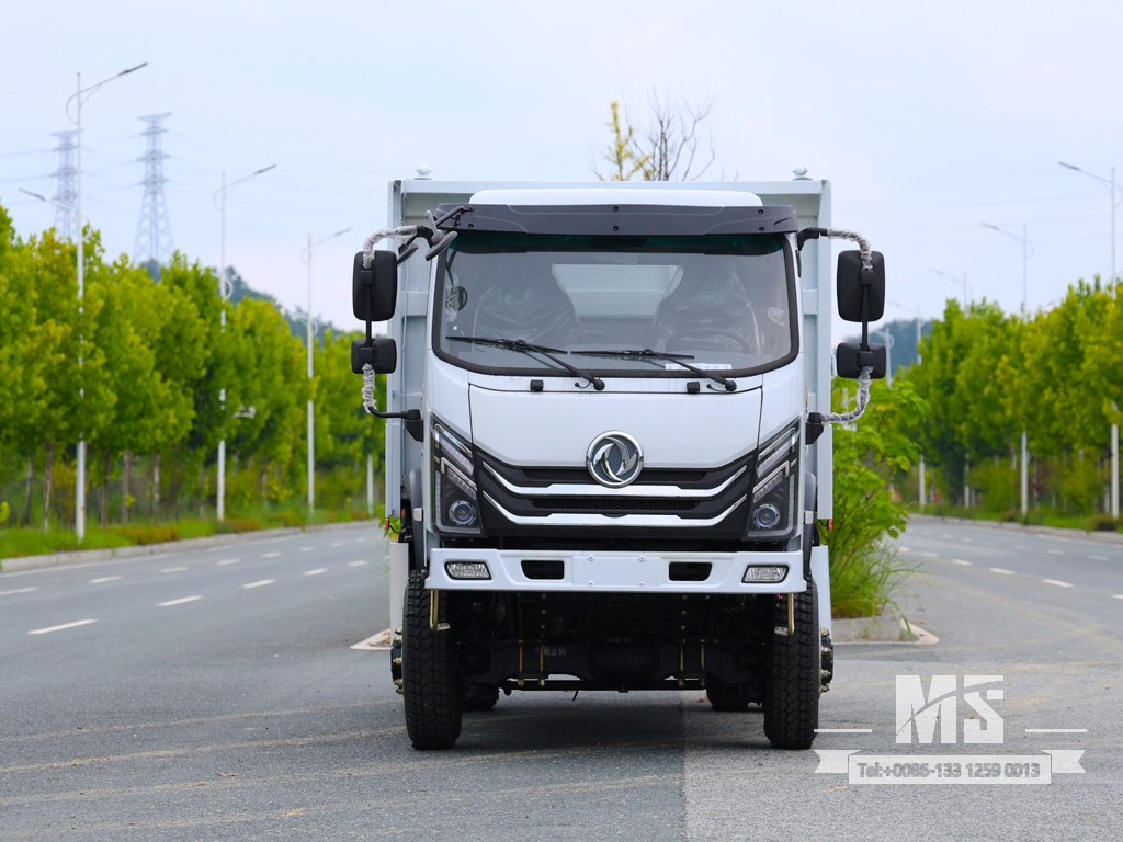 东风 12 吨四轮驱动越野灯 自卸卡车 适用于山地和建筑工地|特种出口卡车 