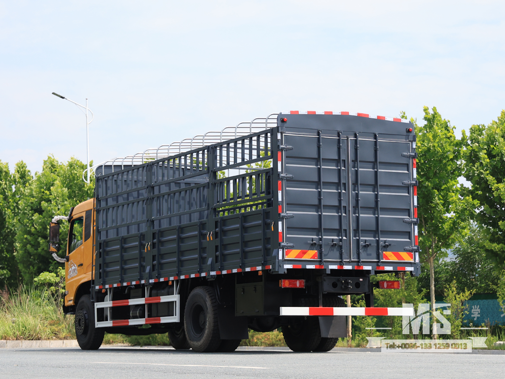 东风 19 吨平板半驾驶室箱式运输车 自卸卡车 (260 HP) |特种出口卡车 
