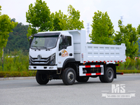 东风 12 吨四轮驱动越野灯 自卸卡车 适用于山地和建筑工地|特种出口卡车 