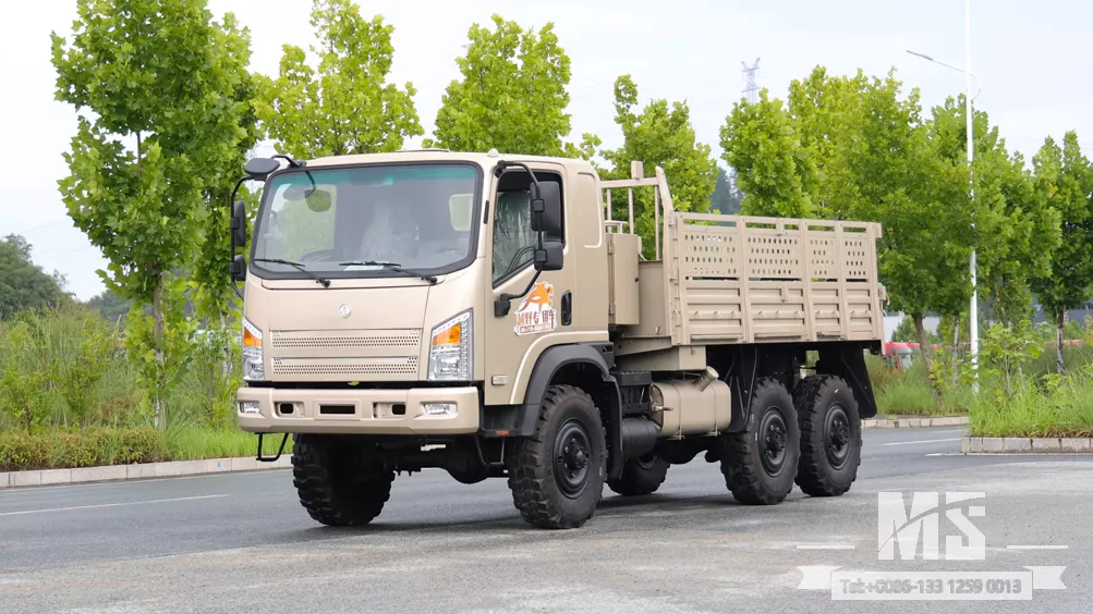 面向海外市场推出的新型 6&times;6 欧 III 越野货运卡车