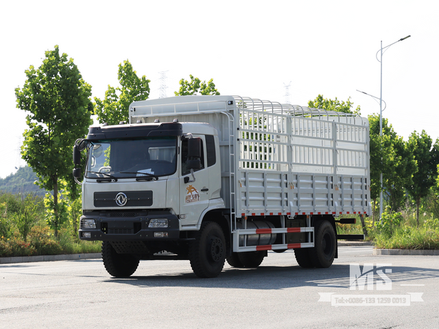 东风21吨平半驾驶室箱式运输曹戈卡车（210马力）|特种出口卡车 