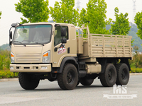 东风 6X6 灰色平头 EQ2082 170HP 单排驾驶室卡车 6WD 越野卡车 