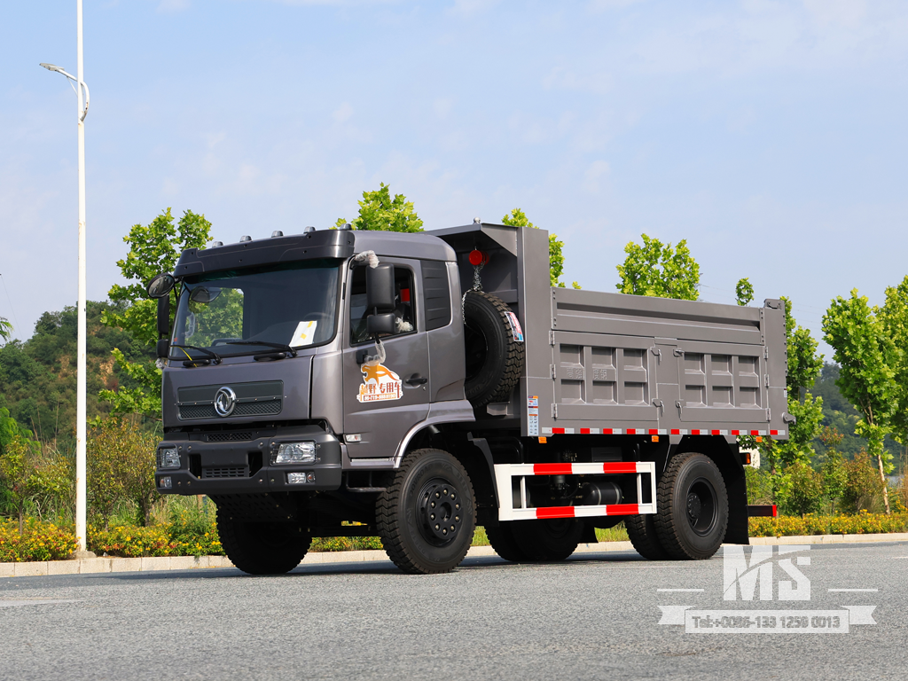 东风 18 吨平头半排 自卸卡车 (270 HP) |出口专用整车